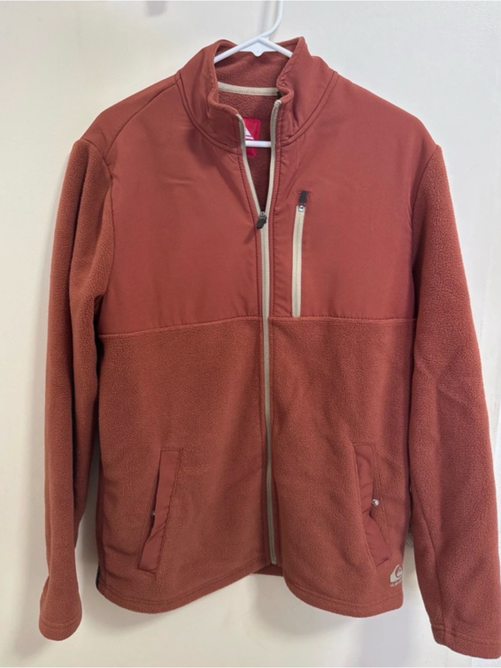 Quicksilver zip up fleece